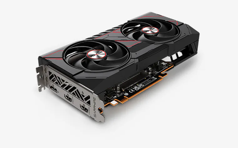 Sapphire PULSE Radeon RX 9060 XT OC 16GB graphics card.