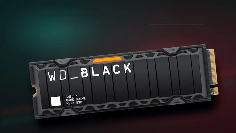 WD Black SN850X heatsink NVMe SSD как обложка руководства по покупке SSD.