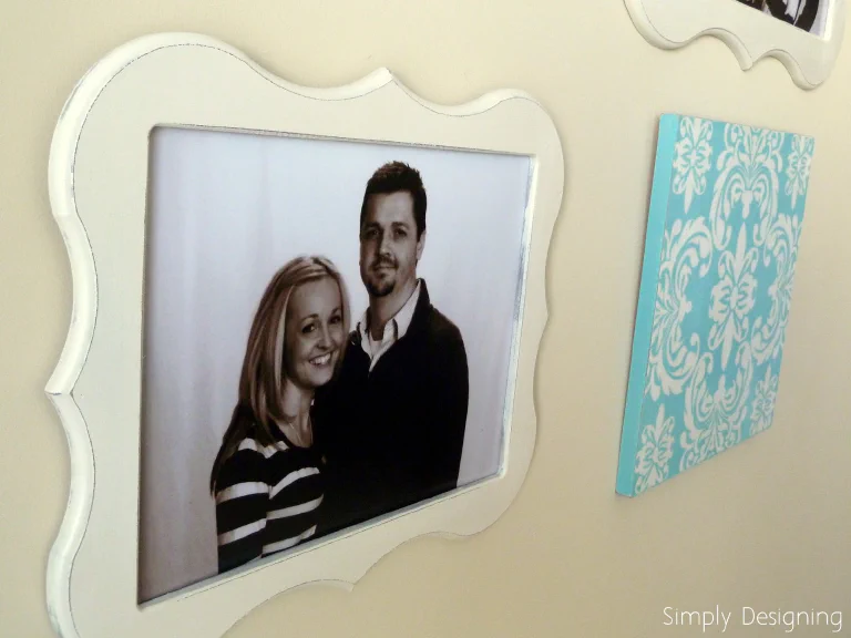 A gallery wall showing before and after versions of edited smartphone photos.