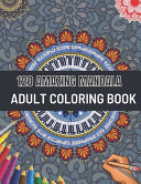 120 Amazing Mandala Adult Coloring Book