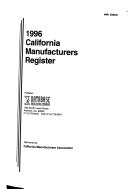California Manufacturers Register