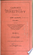 Caron's Directory of the City of New Albany
