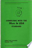 Complying with the Made in USA Standard