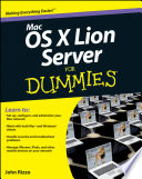 Mac OS X Lion Server For Dummies