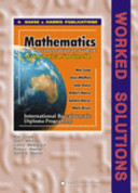 Mathematics for the International Student: Worked solutions