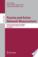 Passive and Active Network Measurement