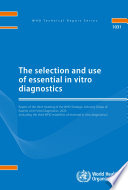 The selection and use of essential in vitro diagnostics