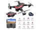 2021 NEW S8000 Optical Flow Positioning Folding UAV 4K HD Aerial Photography ESC Dual Camera Aerial Camera Drone Toys