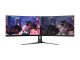 ASUS ROG Strix XG49VQ 49″ Super Ultra-Wide HDR Curved Gaming Monitor – 32:9 (3840 x 1080), 144Hz, FreeSync 2, DisplayHDR 400, Eye Care with DP HDMI