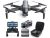 DEERC DE22Pro GPS Drone with 4K Camera 2-axis Gimbal, EIS Anti-Shake, 5G FPV Transmission, Brushless Motor, 52 Mins Flight with Carry Case