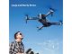 Ruko F11 Pro Drones with Camera for Adults 4K UHD Camera Live Video 30 Mins Flight Time with GPS Return Home Brushless Motor-Black(with Carrying Case)